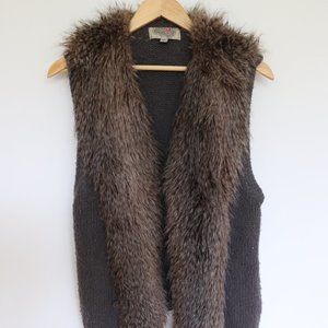 Urban Outfitters Ecote Fur Vest